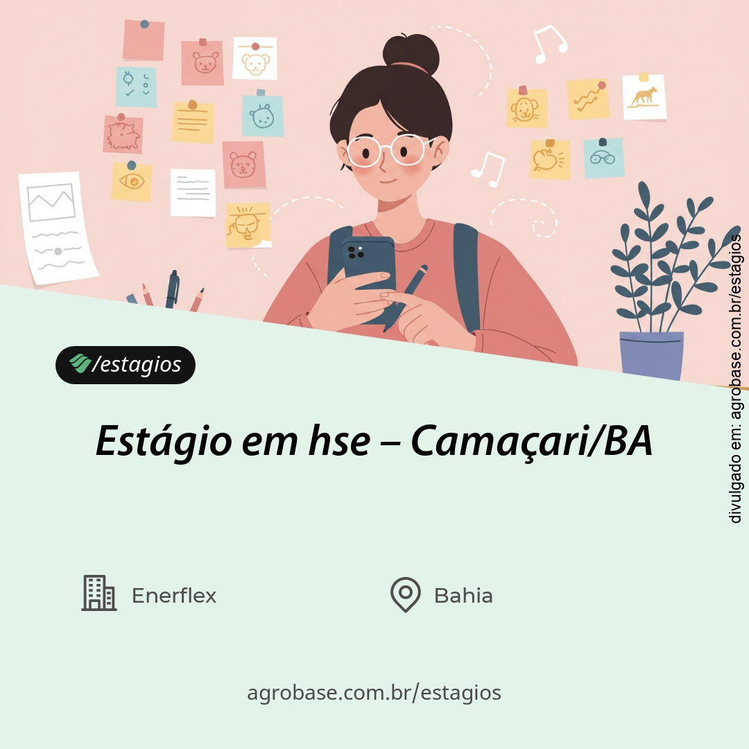 Estágio em hse – Camaçari/BA