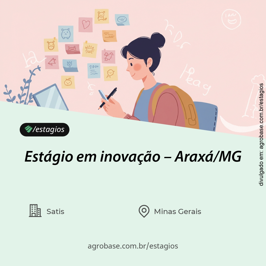 Estágio em inovação – Araxá/MG