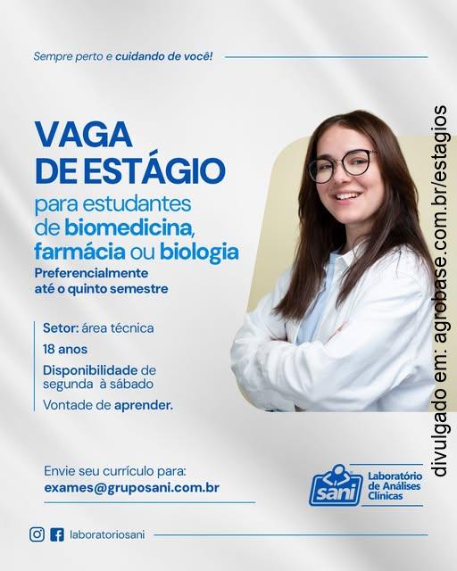 Estágio área técnica – Passo Fundo/RS