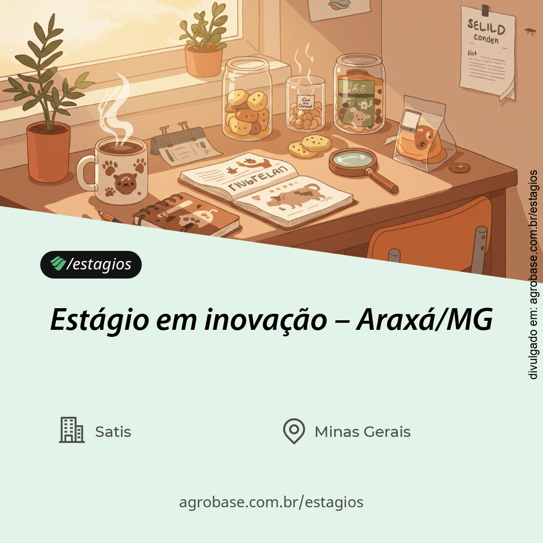 Estágio em inovação – Araxá/MG
