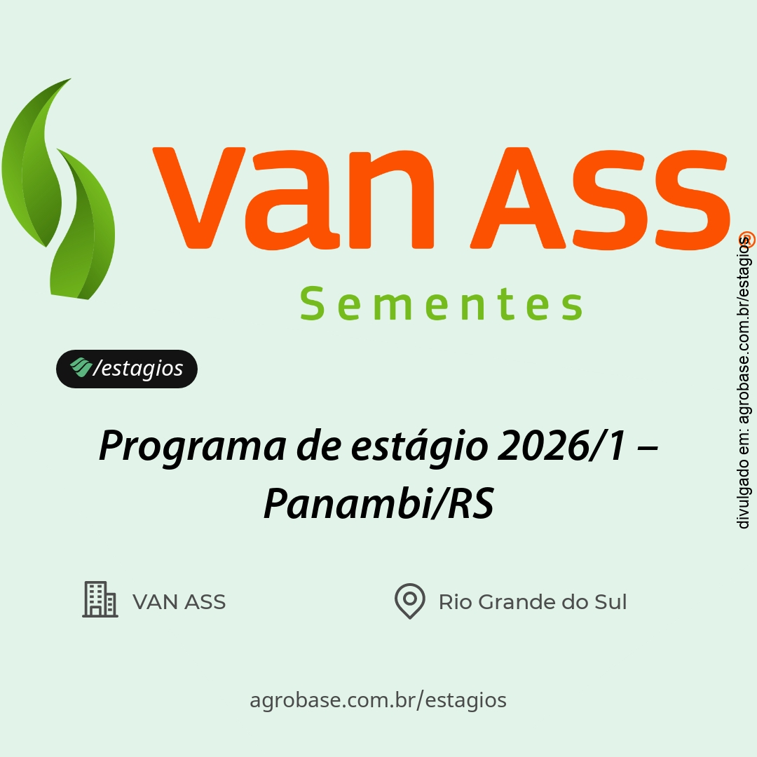 Programa de estágio 2026/1 – Panambi/RS