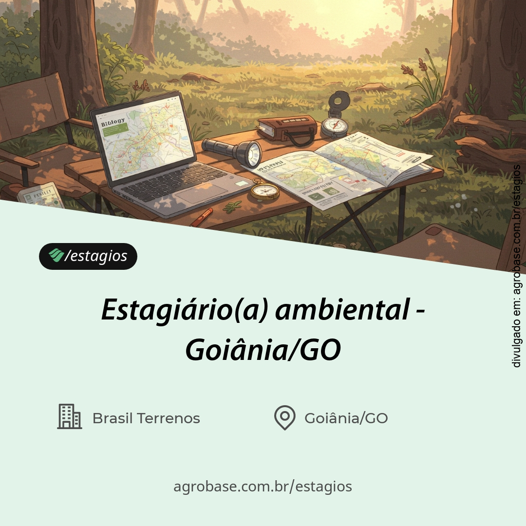 Estagiário(a) ambiental – Goiânia/GO