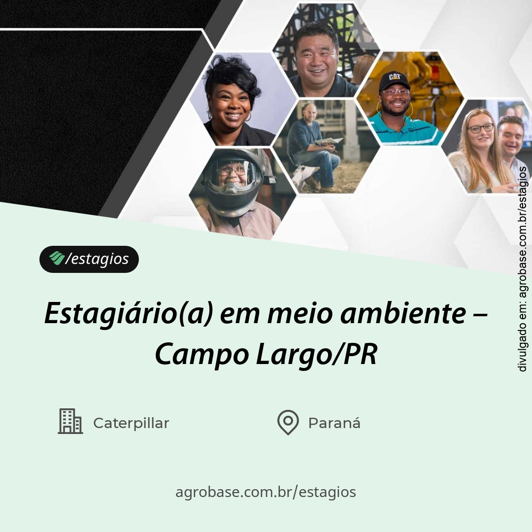 Estagiário(a) em meio ambiente – Campo Largo/PR