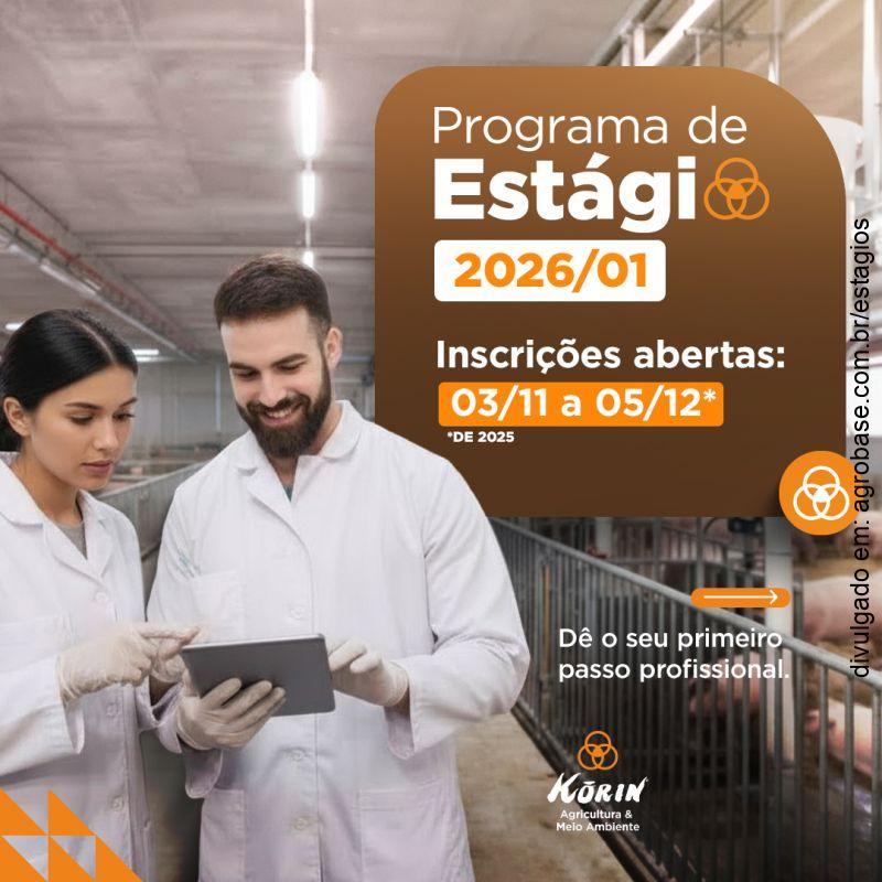 Estágio obrigatório zootecnia e medicina veterinária – Ipeúna/SP