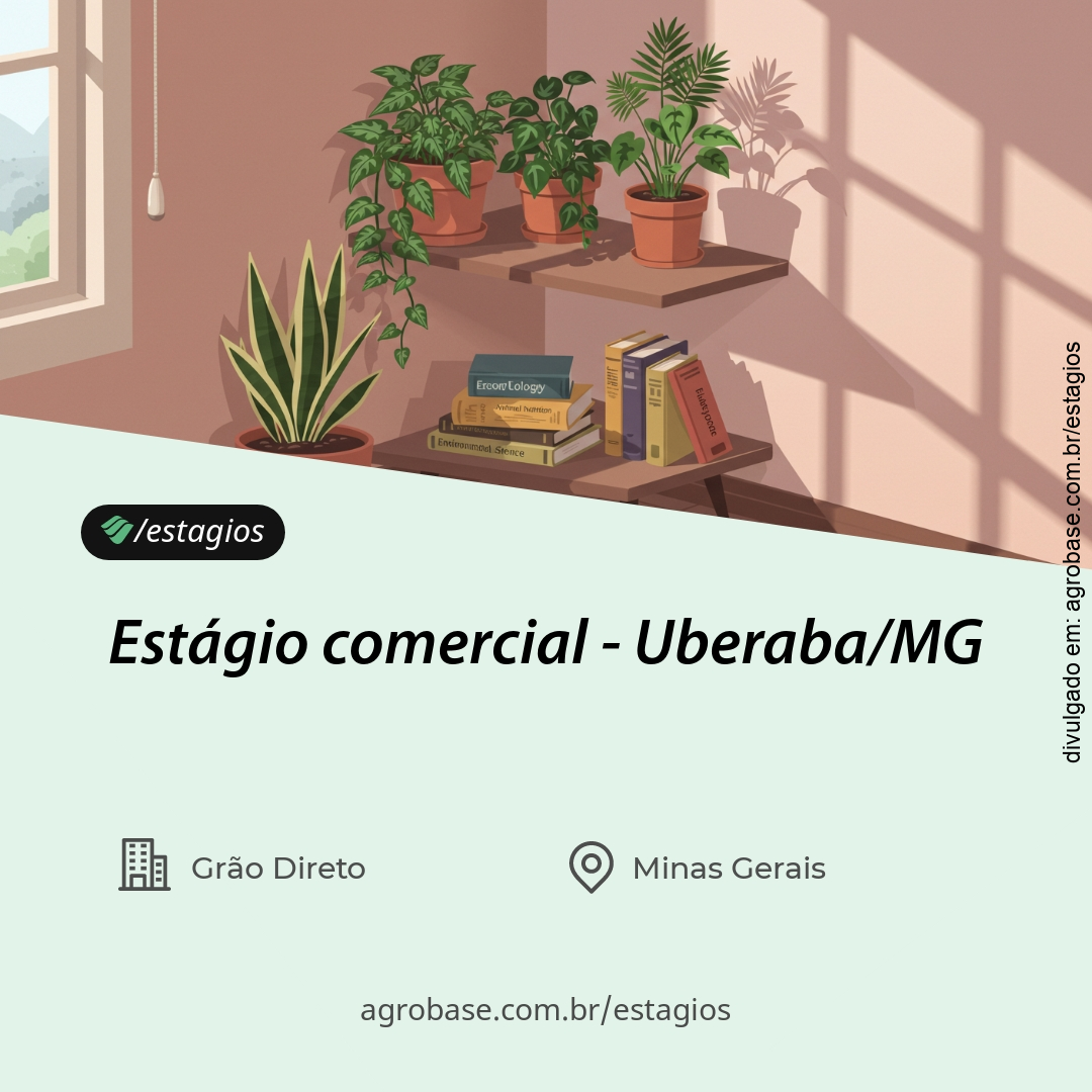 Estágio comercial – Uberaba/MG