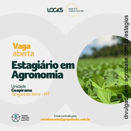 Estagiário em agronomia – Tangará da Serra/MT