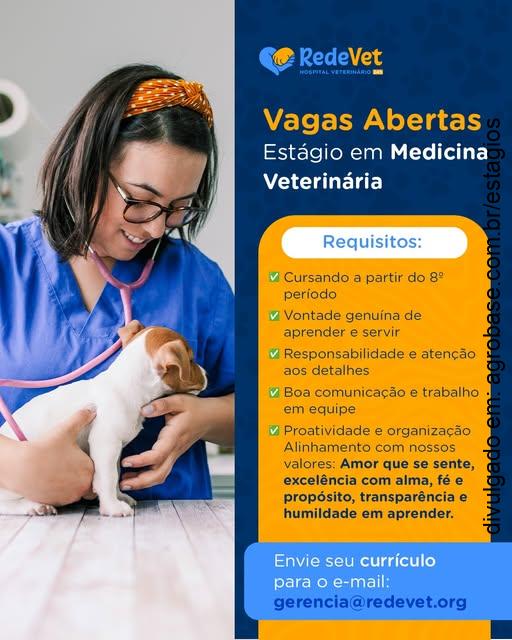 Estágio em medicina veterinária – Caruaru/PE
