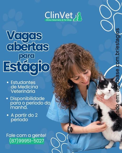 Estágio medicina veterinária – Garanhuns/PE