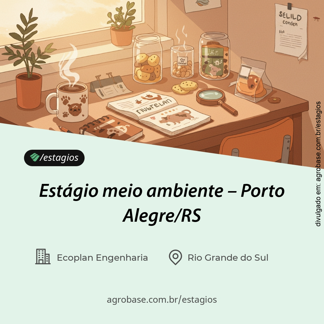 Estágio meio ambiente – Porto Alegre/RS