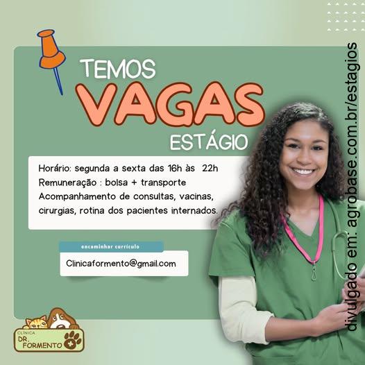 Estágio medicina veterinária – Gravataí/RS