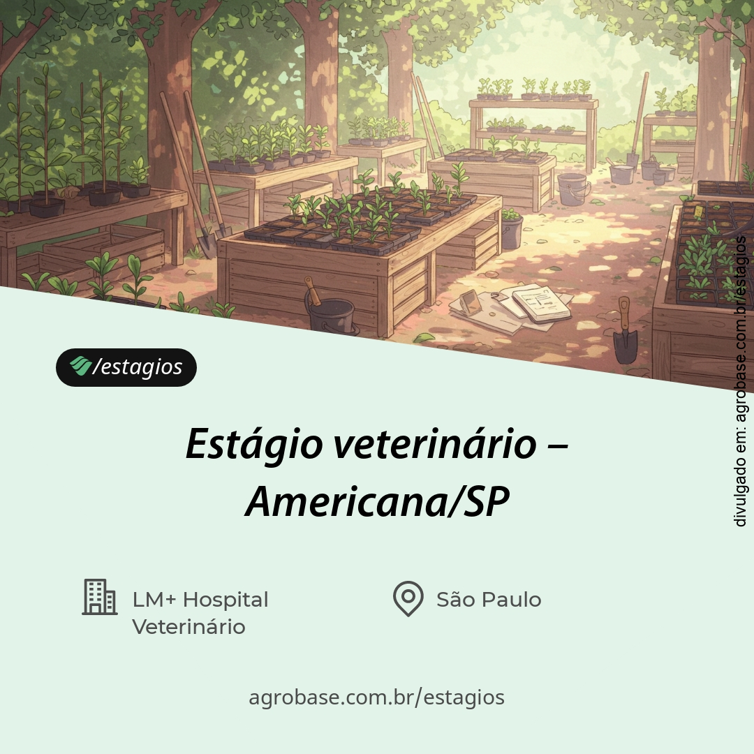 Estágio veterinário – Americana/SP