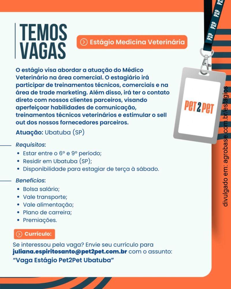Estágio medicina veterinária – Ubatuba/SP