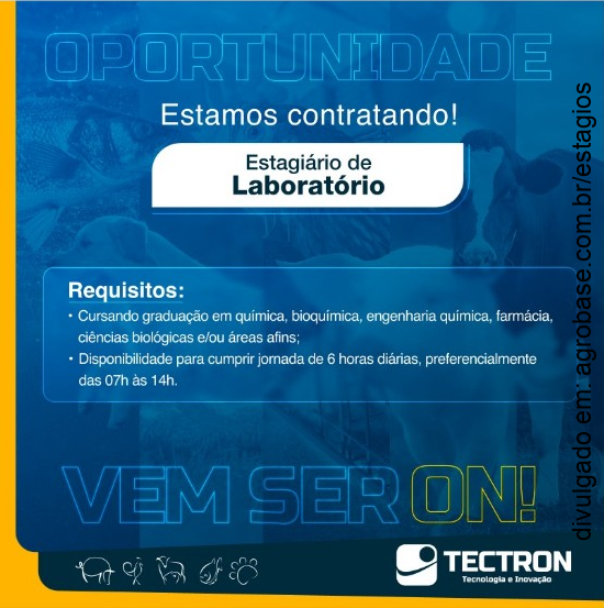 Estagiário de laboratório – Toledo/PR