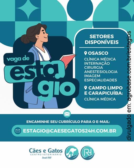 Estágio em diferentes setores – Osasco, Campo Limpo e Carapicuíba/SP