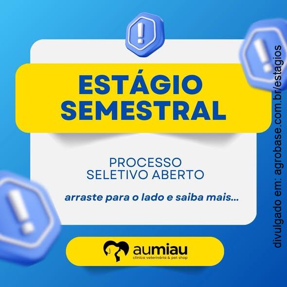 Estágio semestral medicina veterinária – Patos/PB