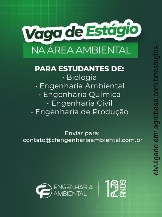 Estágio na área ambiental – Caruaru/PE