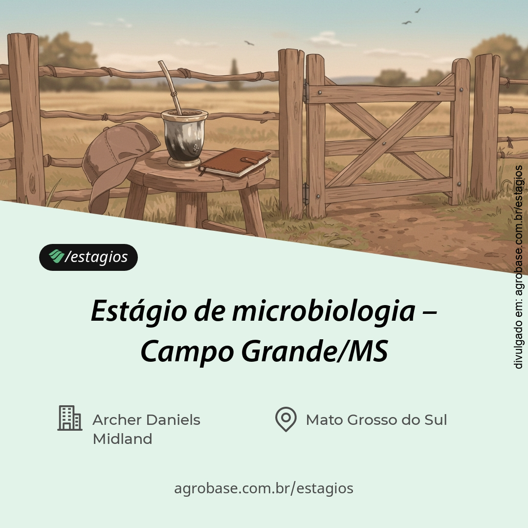 Estágio de microbiologia – Campo Grande/MS