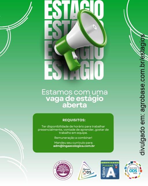 Estágio diversas áreas do conhecimento – Maringá/PR