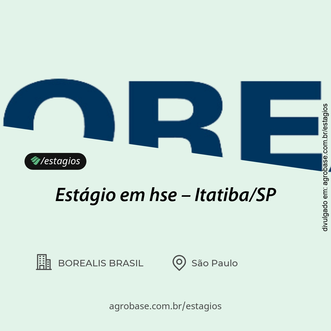 Estágio em hse – Itatiba/SP