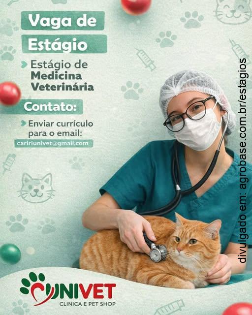 Estágio de medicina veterinária – Juazeiro do Norte/CE