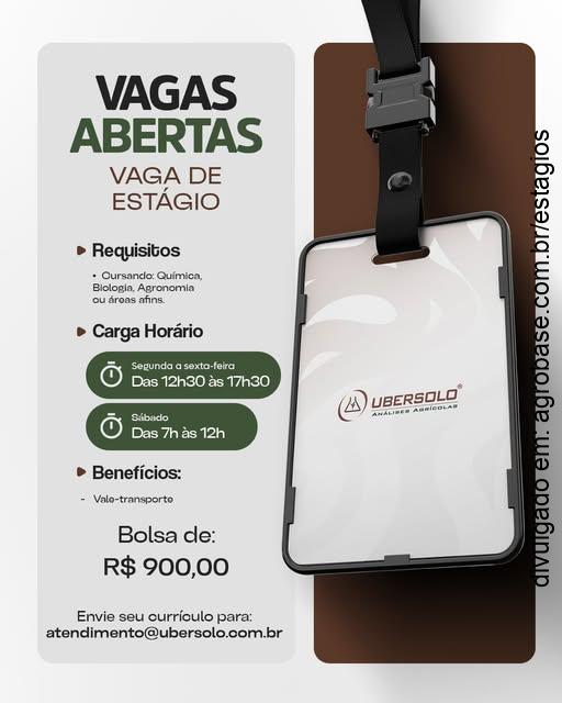 Estágio – Uberlândia/MG