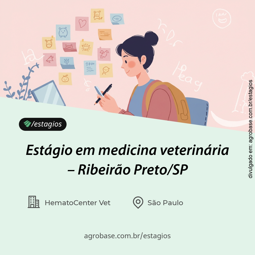 Estágio em medicina veterinária – Ribeirão Preto/SP