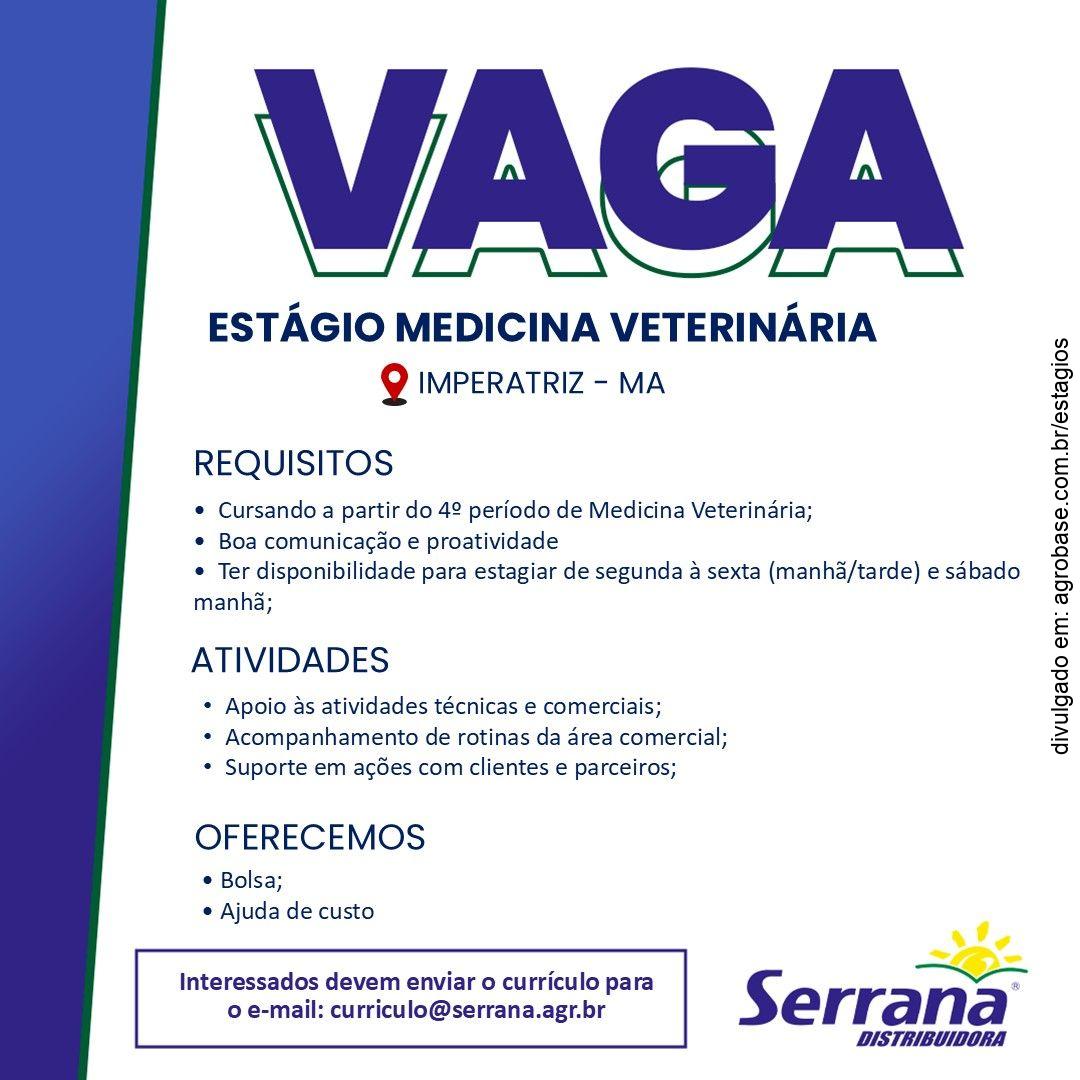 Estágio em medicina veterinária – Imperatriz-MA