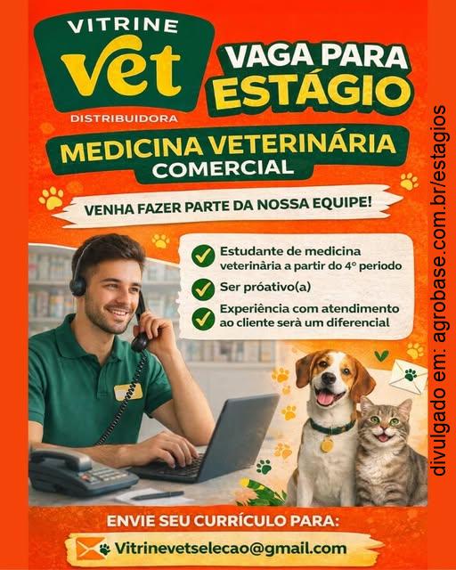 Estágio medicina veterinária comercial – Teresina/PI