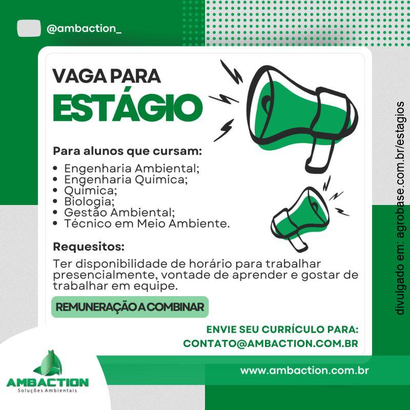 Estágio em assessoria, consultoria e soluções ambientais – Maringá/PR
