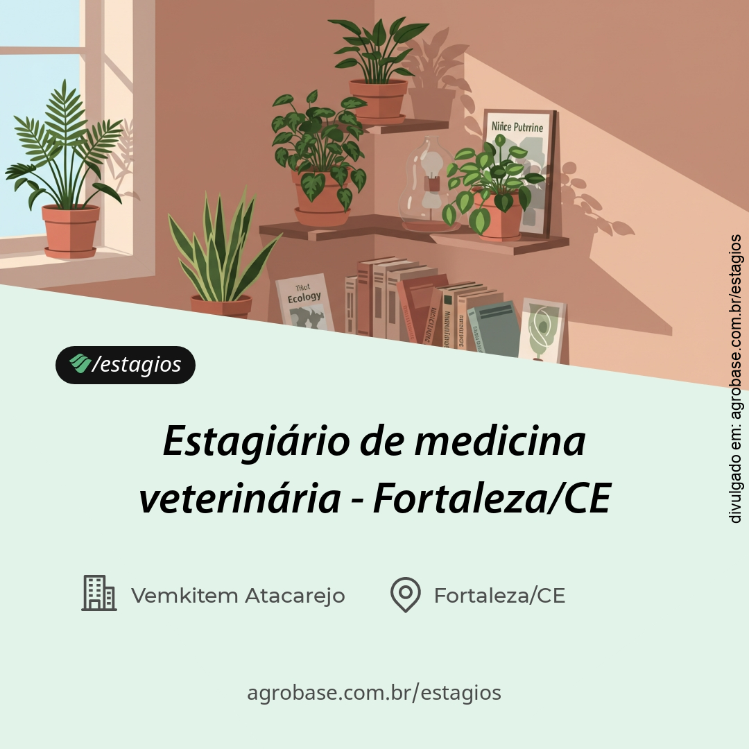 Estagiário de medicina veterinária – Fortaleza/CE