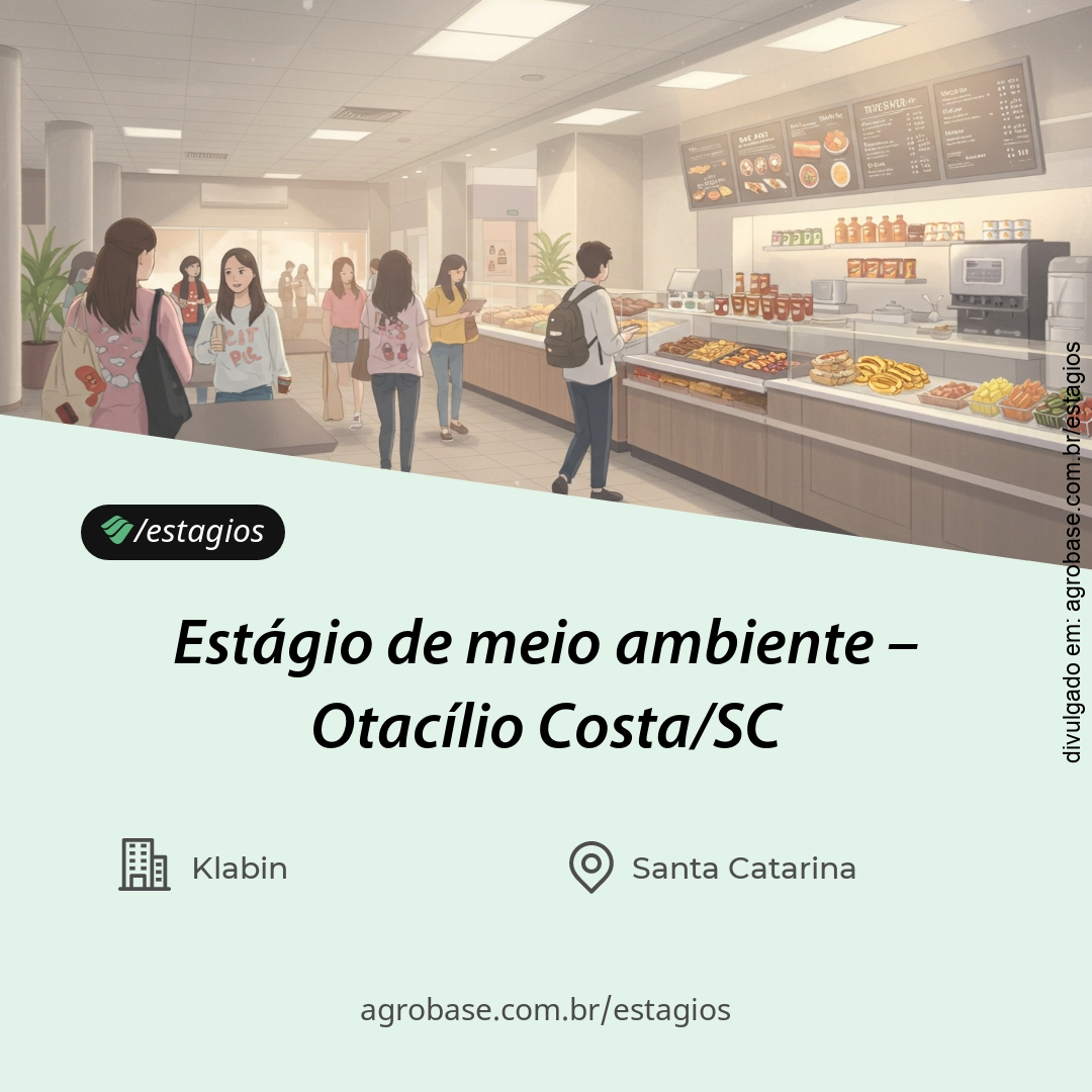 Estágio de meio ambiente – Otacílio Costa/SC