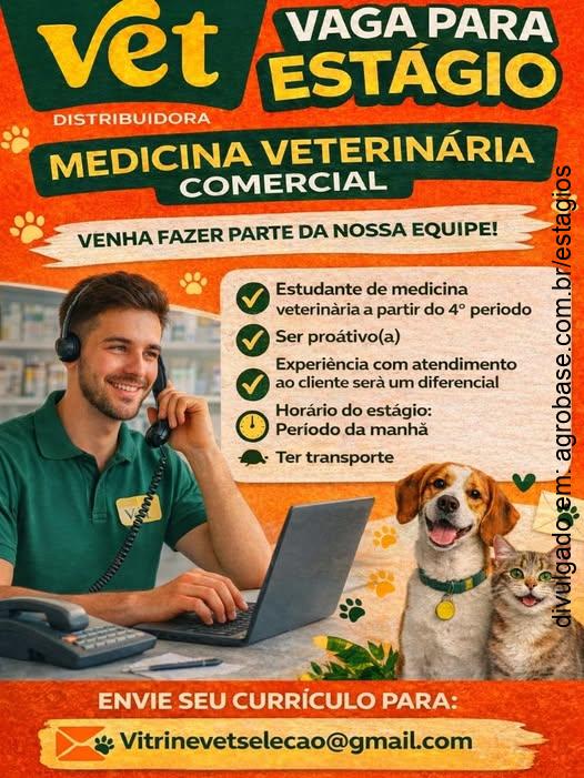 Estágio medicina veterinária comercial – Teresina/PI