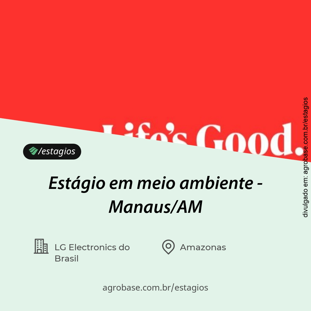 Estágio em meio ambiente – Manaus/AM
