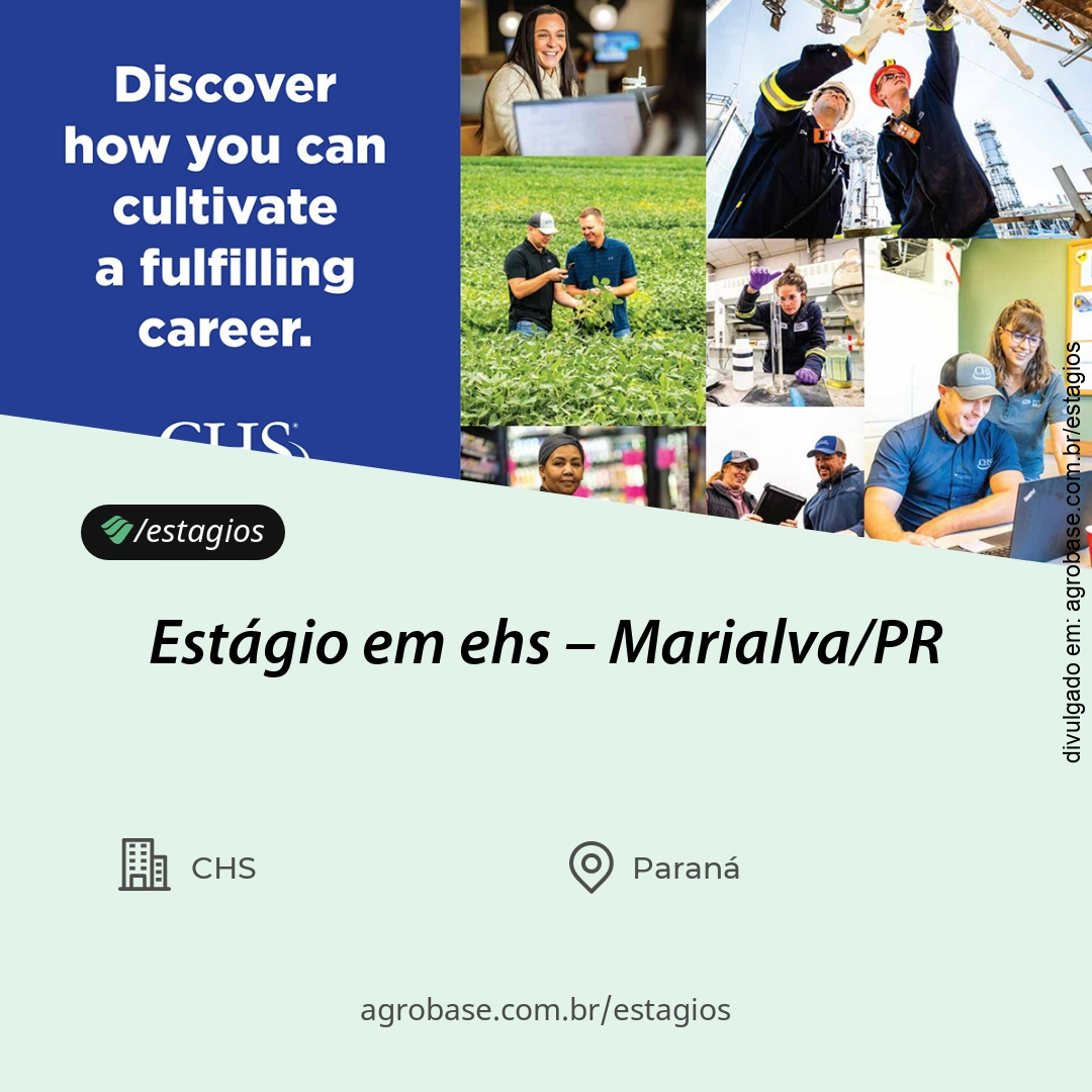 Estágio em ehs – Marialva/PR