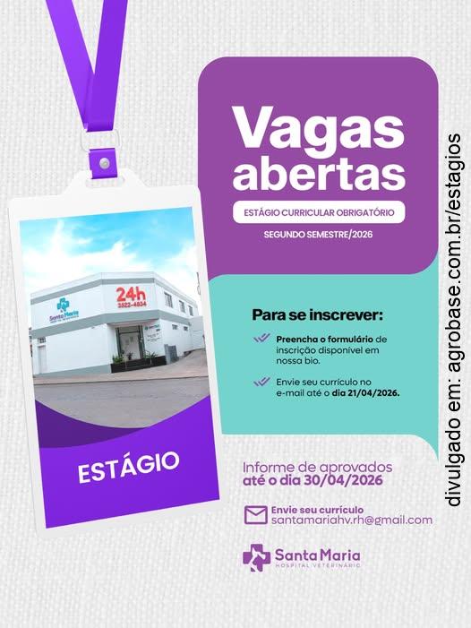 Estágio curricular obrigatório – União da Vitória/PR