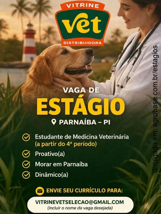 Estágio em medicina veterinária – Parnaíba/PI