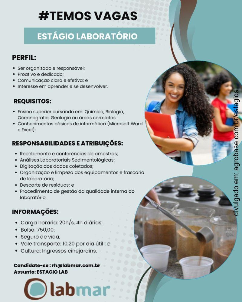 Estágio em laboratório – Serra/ES
