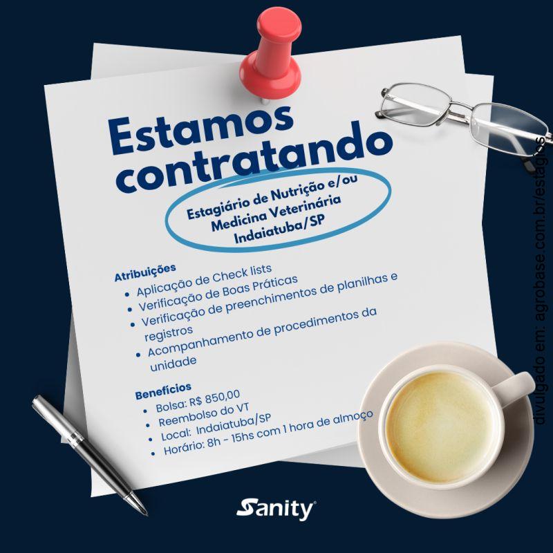 Estágio em qualidade – Indaiatuba/SP