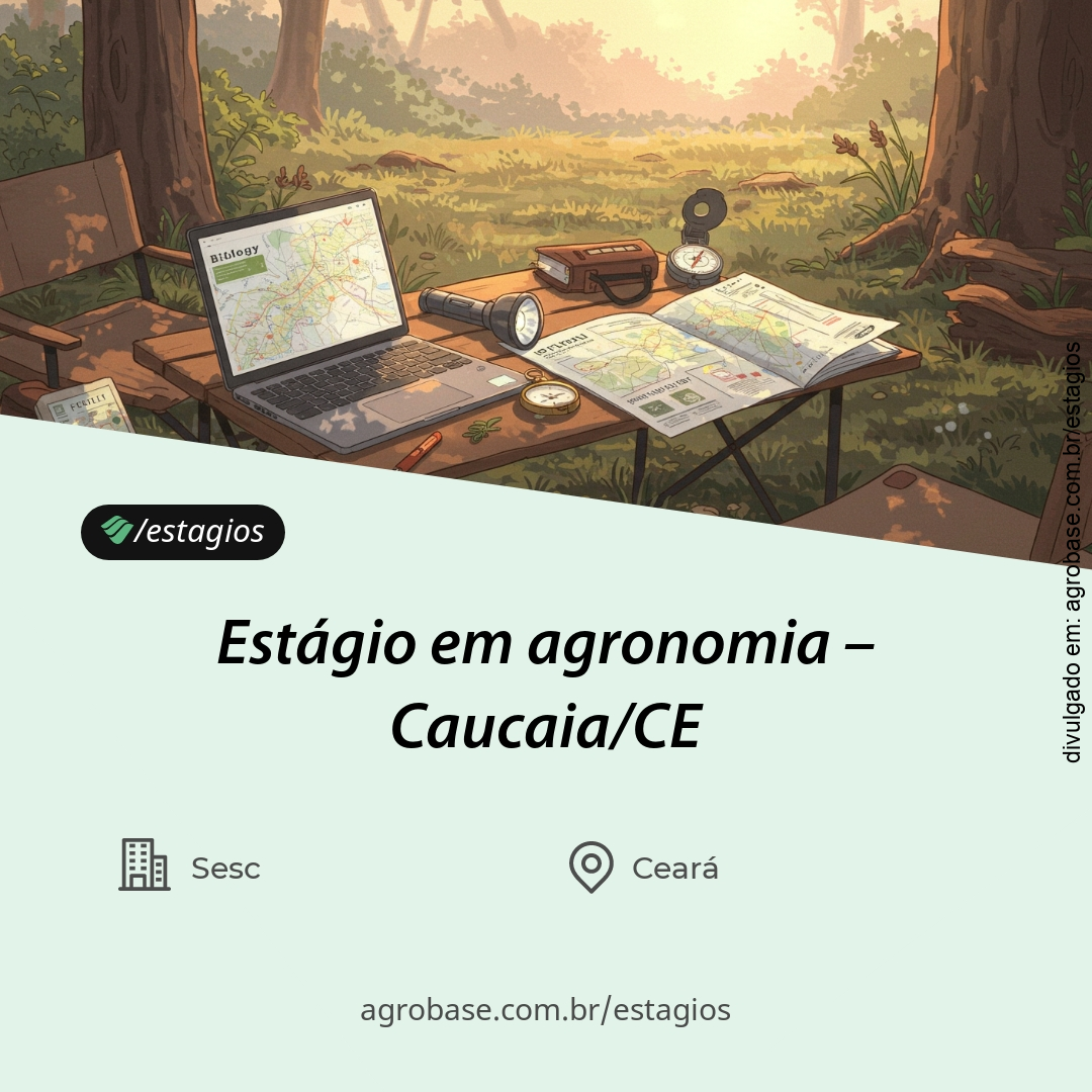 Estágio em agronomia – Caucaia/CE