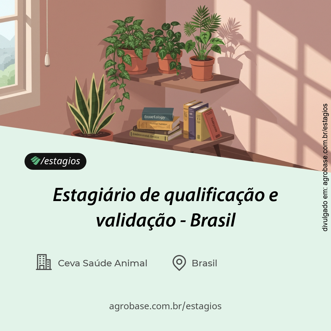 Estagiário de qualificação e validação – Brasil
