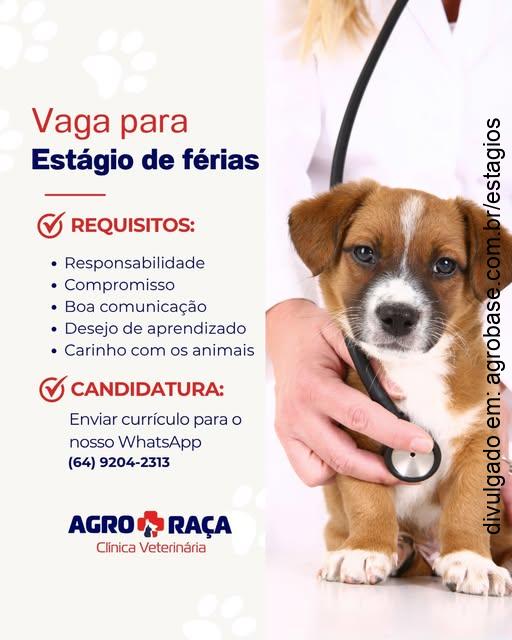 Estágio de férias vet – Rio Verde/GO