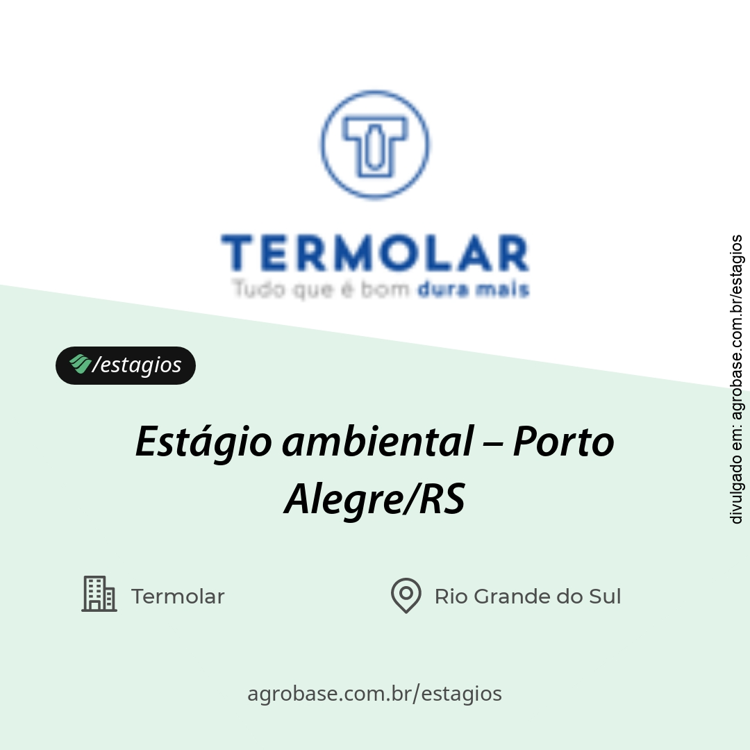 Estágio ambiental – Porto Alegre/RS