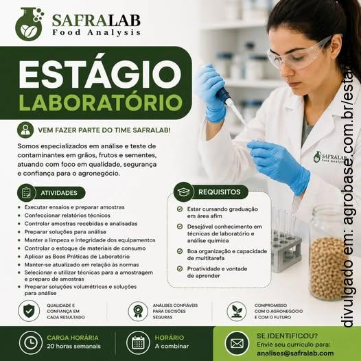 Estágio em laboratório – Vitória/ES