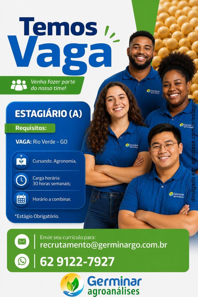 Estágio em agronomia – Rio Verde/GO