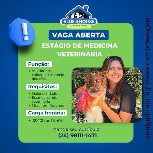 Estágio em medicina veterinária – Resende/RJ