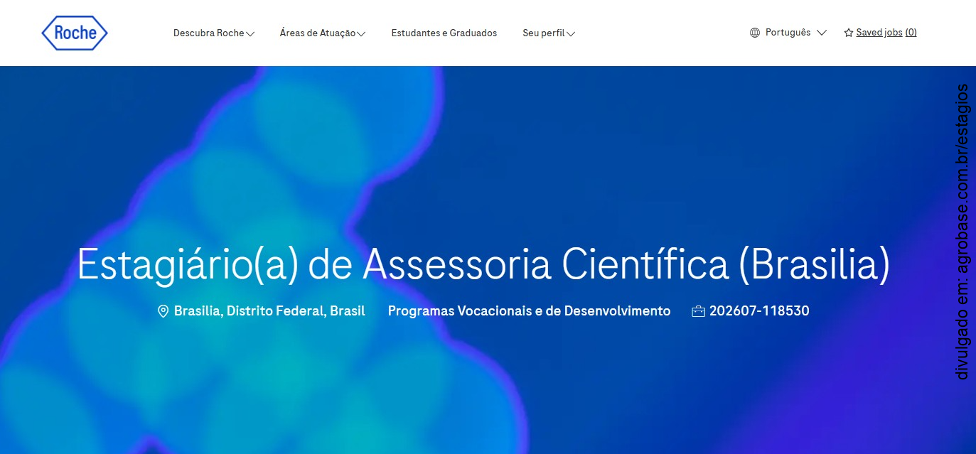 Estágio em assessoria científica – Brasília/DF