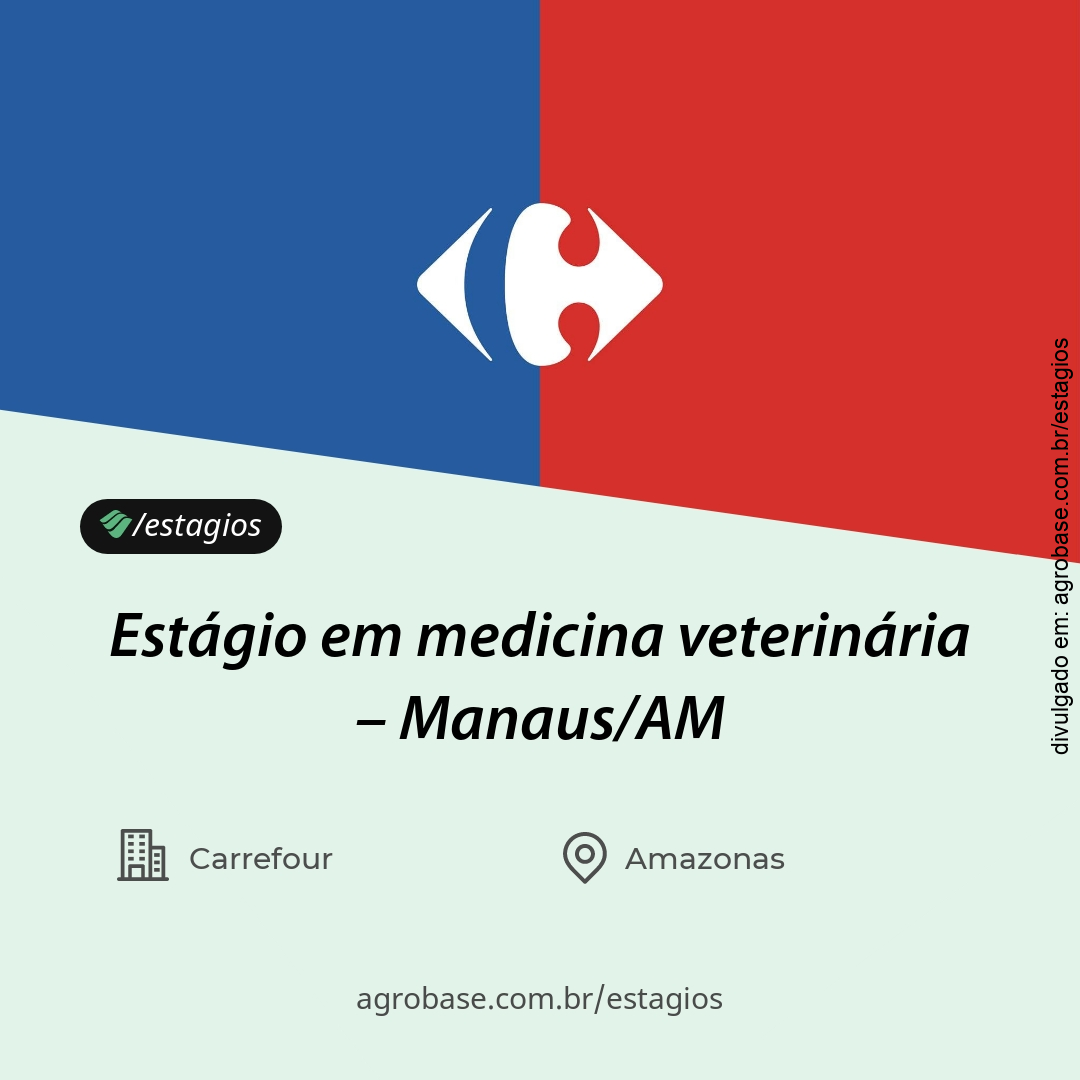 Estágio em medicina veterinária – Manaus/AM