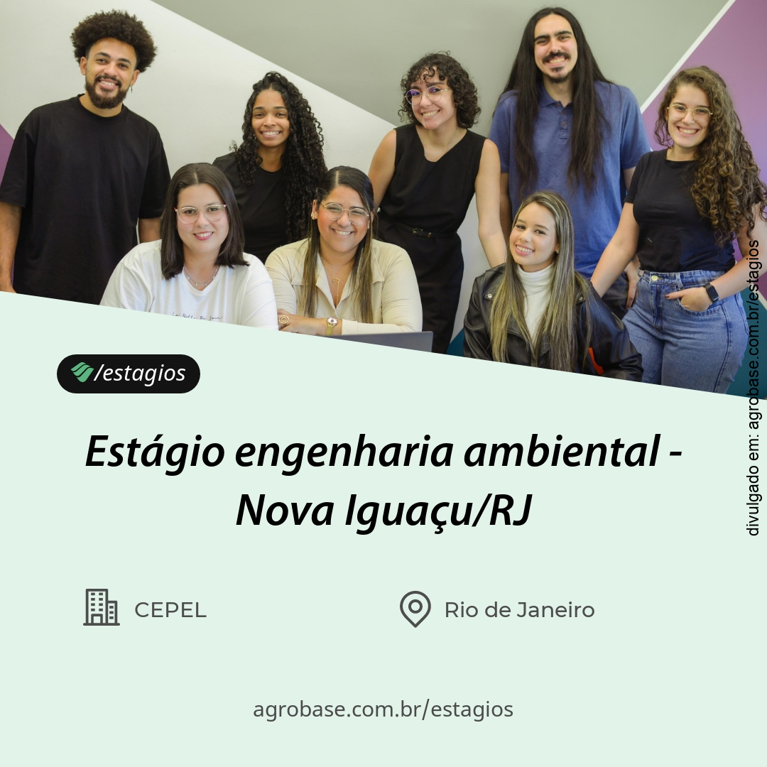 Estágio engenharia ambiental – Nova Iguaçu/RJ