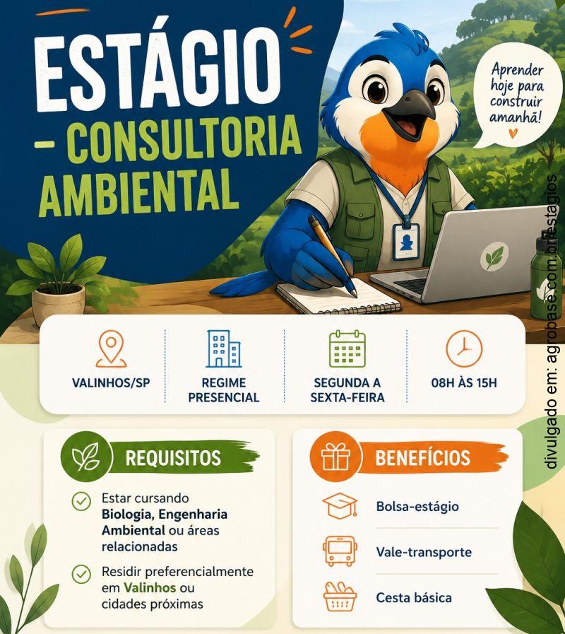 Estágio consultoria ambiental – Valinhos/SP