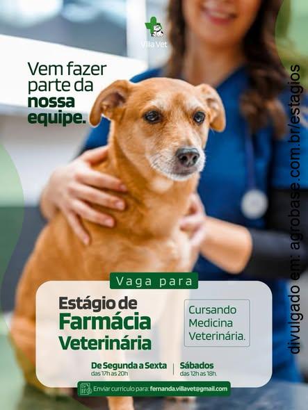 Estágio de farmácia veterinária – Canoas/RS